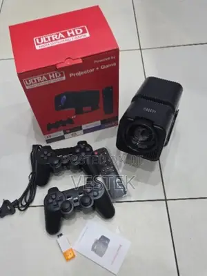 Hy320 Portable Smart Projector With Android Os Game Console Bundle