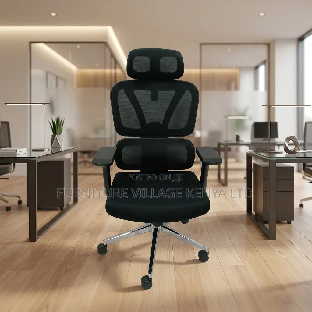 Lumbar Support Mesh Ergonomic Swivel Chair