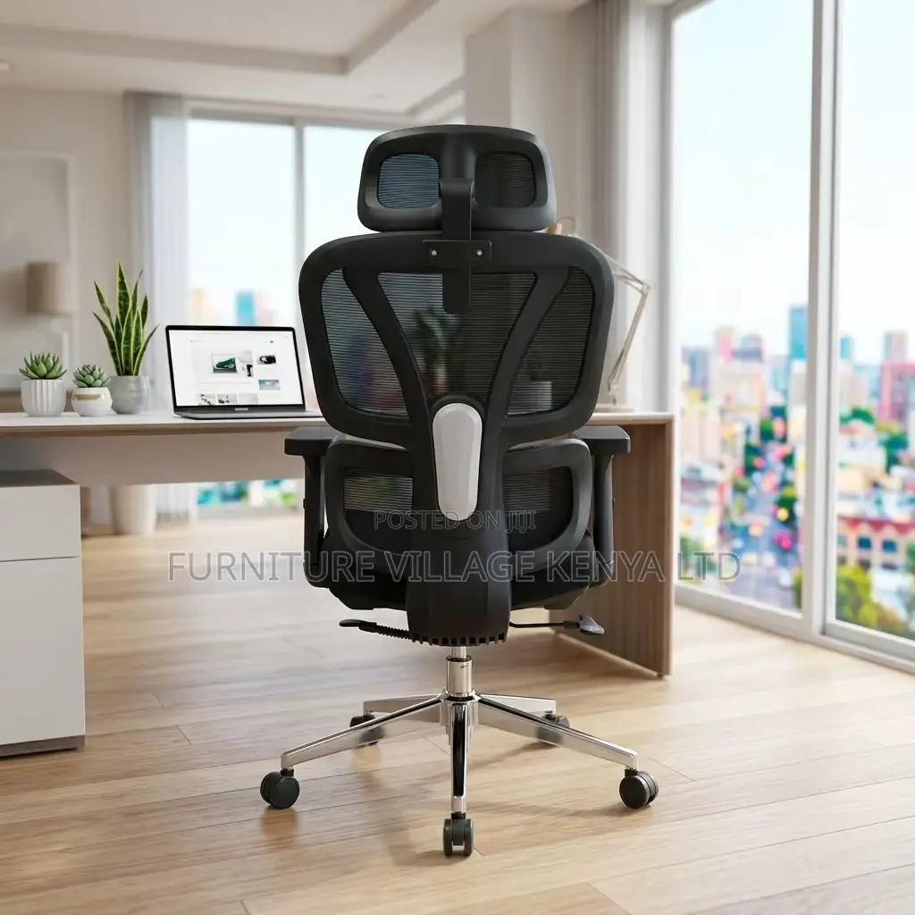 Lumbar Support Mesh Ergonomic Swivel Chair