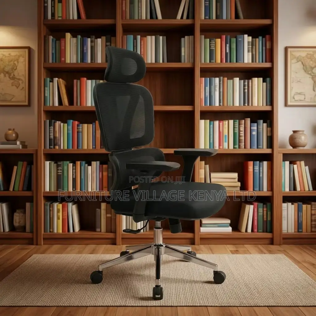 Lumbar Support Mesh Ergonomic Swivel Chair