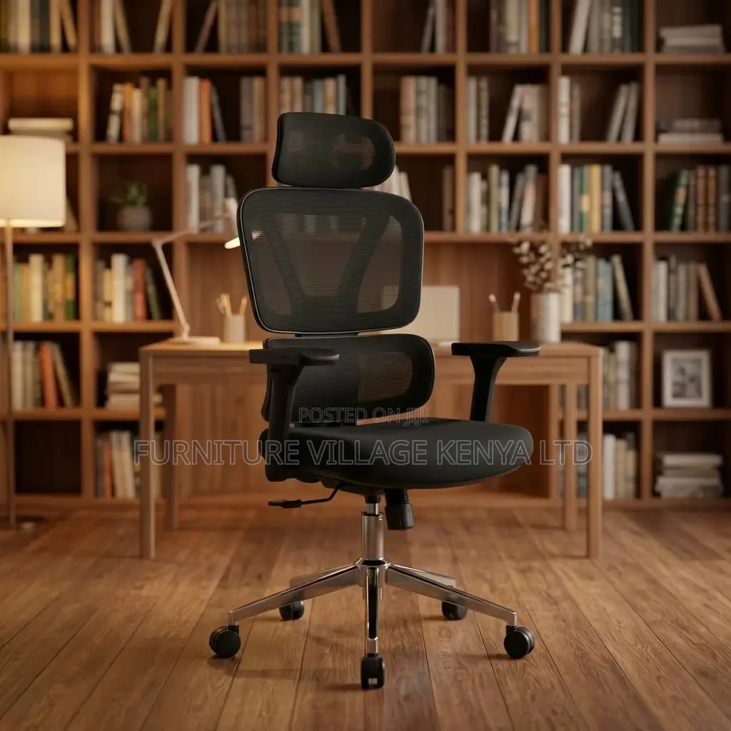 Lumbar Support Mesh Ergonomic Swivel Chair