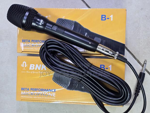BNK B-1 Professional Wired Microphone - Crystal Clear Sound