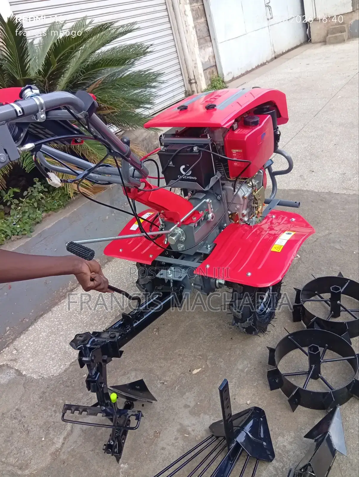 Durable Walking Power Tiller