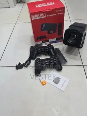 Hy320 Full Hd Android Projector With 2 Wireless Gaming Pads
