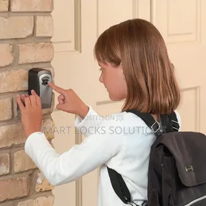 4-Digit Combination Keylock Box - Waterproof, Wall-Mounted,