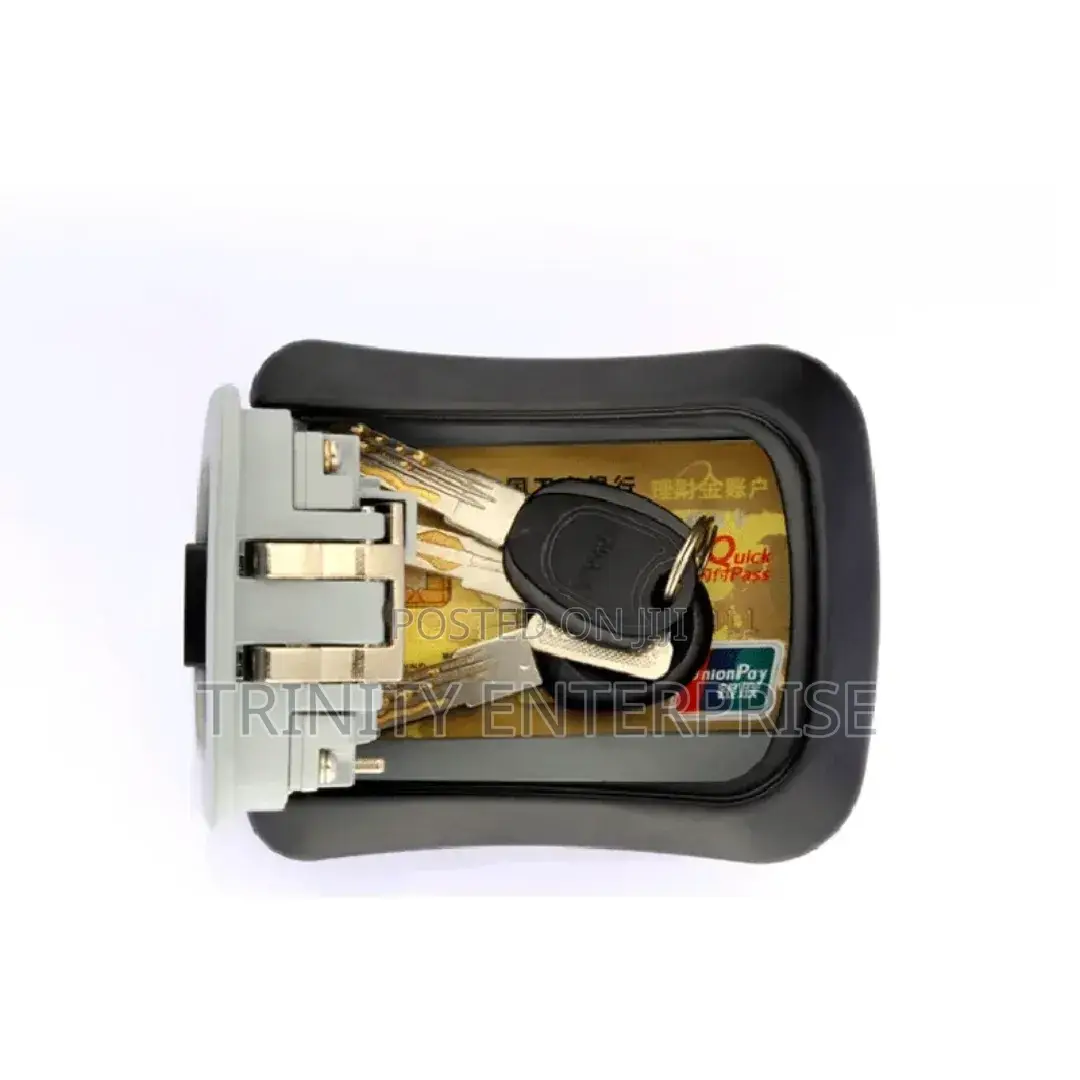 4-Digit Combination Keylock Box - Waterproof, Wall-Mounted,
