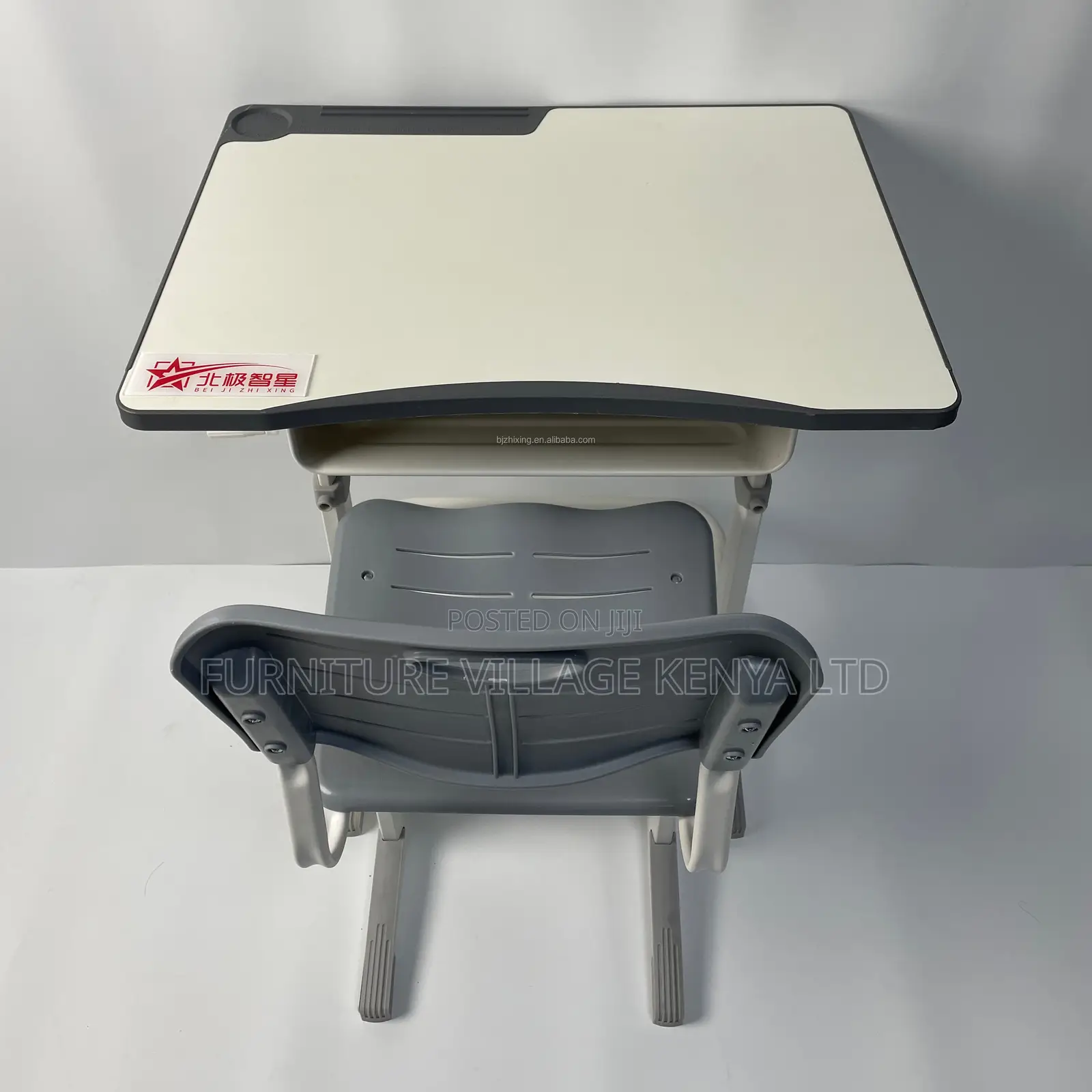 Adjustable Height School Desk and Chair Set