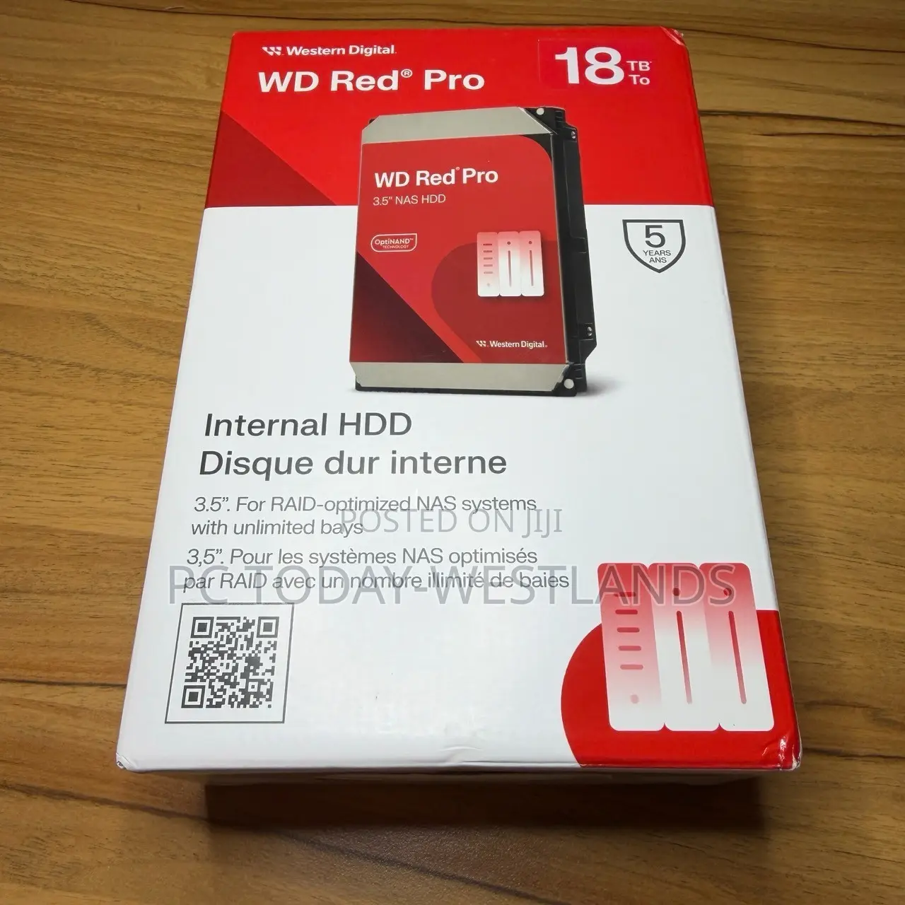 Western Digital 18tb Red Pro 7200 Rpm Sata Iii 3.5" Internal Nas Hdd