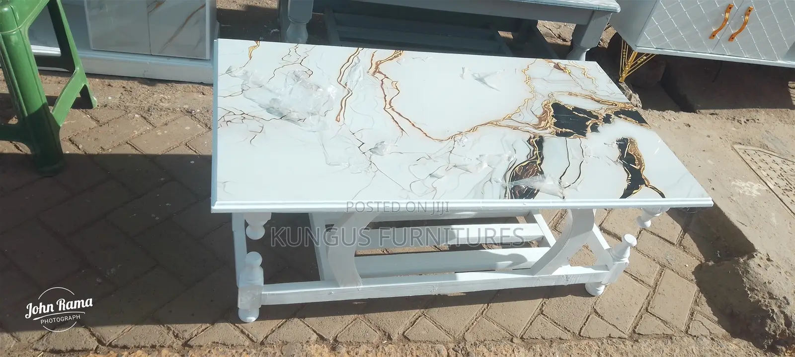 White Marble Coffee Table