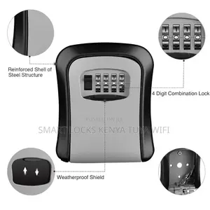 Key Safe Lovk Box Metallic