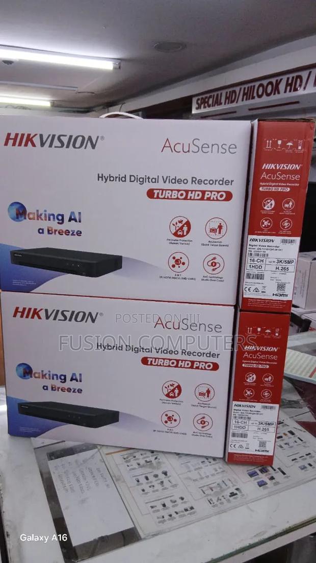Hikvision DVR 16 Channel Ai Technology - main view