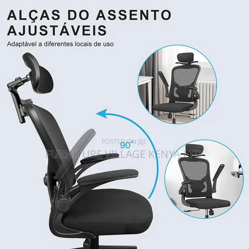 High Back Full Mesh Swivel Ergonomic Office Chair