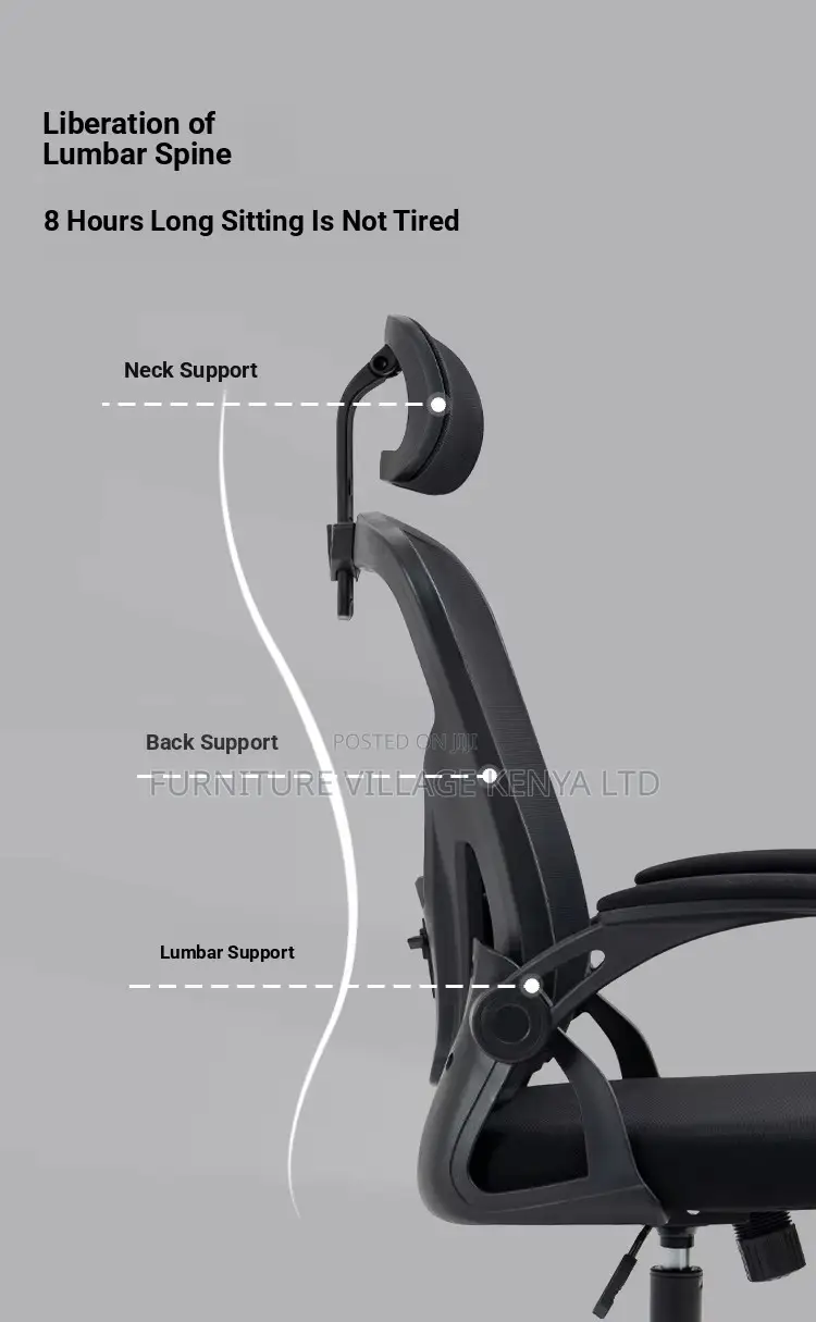 High Back Full Mesh Swivel Ergonomic Office Chair