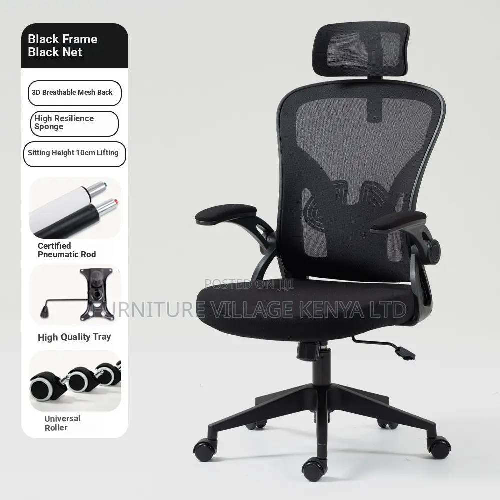 High Back Full Mesh Swivel Ergonomic Office Chair