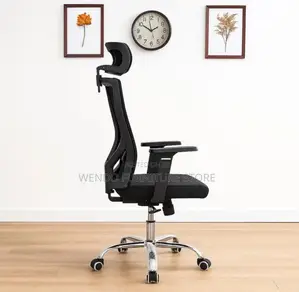 Office Chair : Black Ergonomic Mesh Home Office Chair