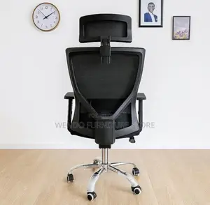 Office Chair : Black Ergonomic Mesh Home Office Chair
