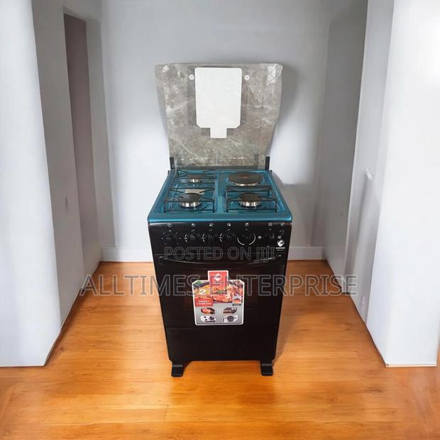 Euroken 3+1 Standing Cooker With Electric Oven Cooker