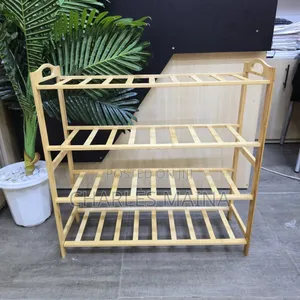 4 Layers Bamboo Shoe Rack