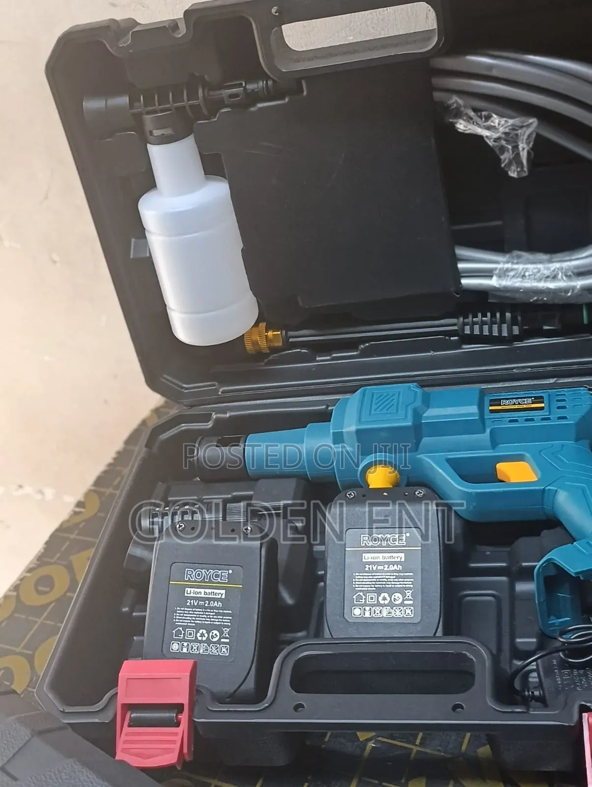 Royce Cordless Carwash Machine/Cordless Carwash Machine