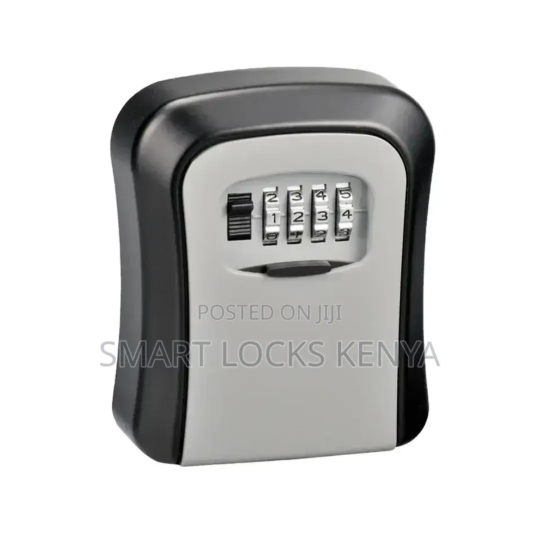Key Lock Box Key Storage Safe Metallic