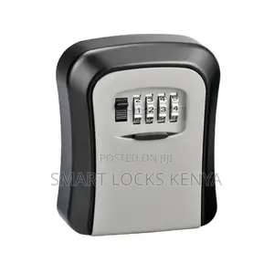 Key Lock Box Key Storage Safe Metallic