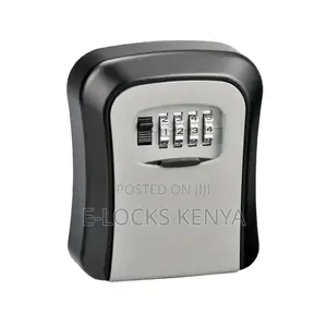 Key Lock Box Key Storage Safe Metallic