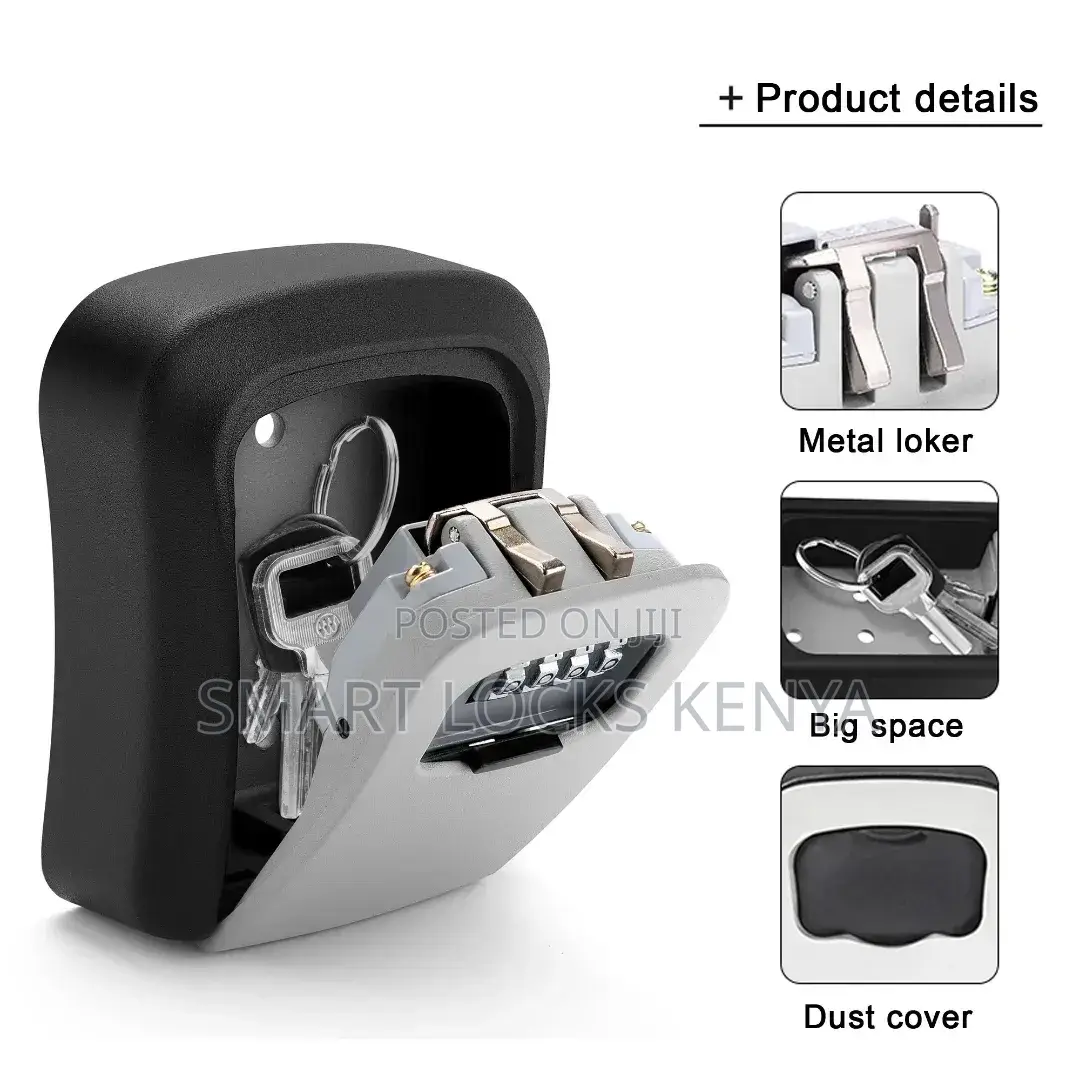 Key Lock Bock Walk Mounted Key Safe Security