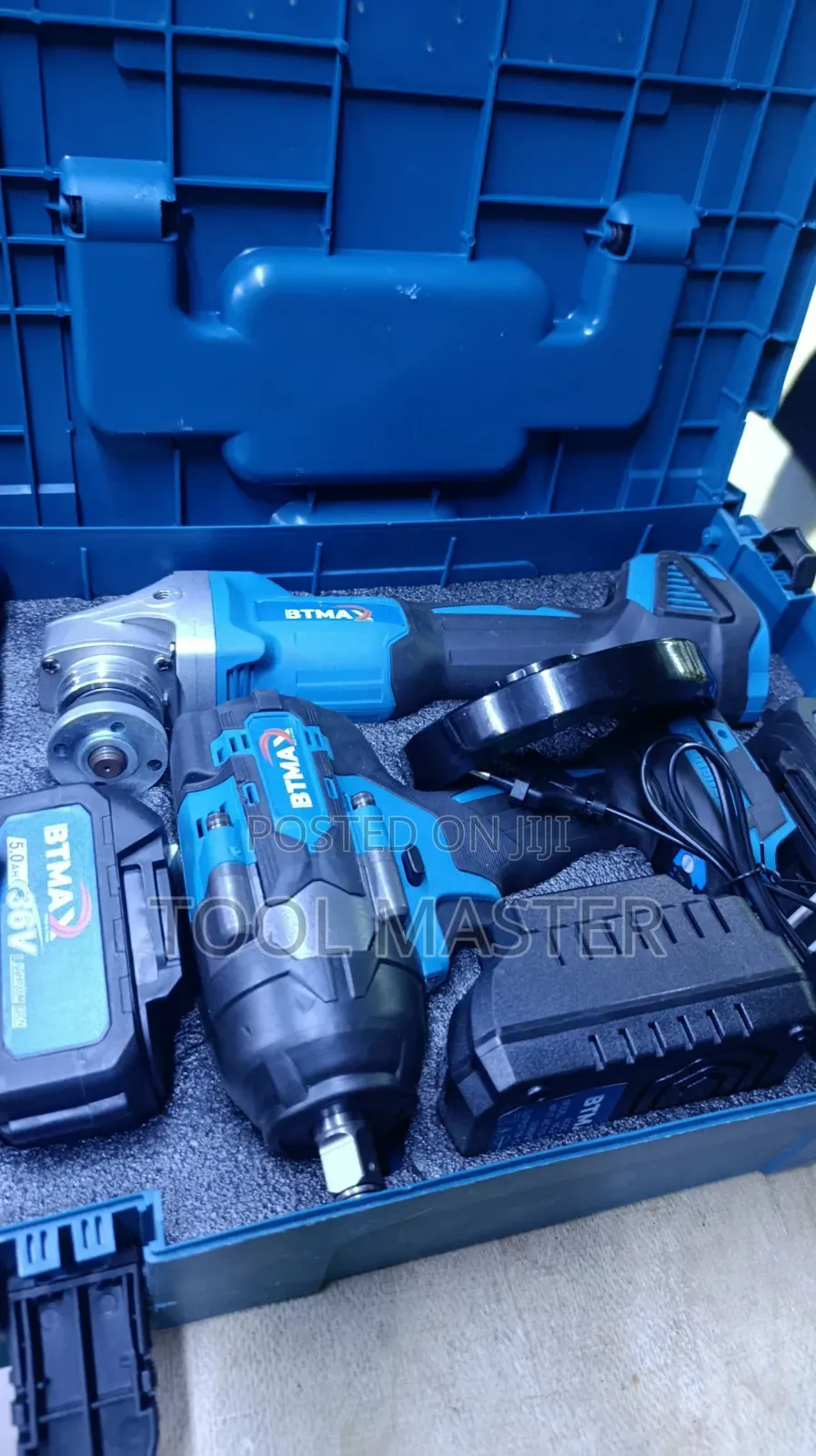 2in1 Cordless Impact Wrench and Grinder/Btmax Cordless Combo Kit