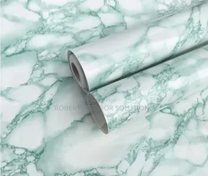 Green White Marble Stone Wallpaper