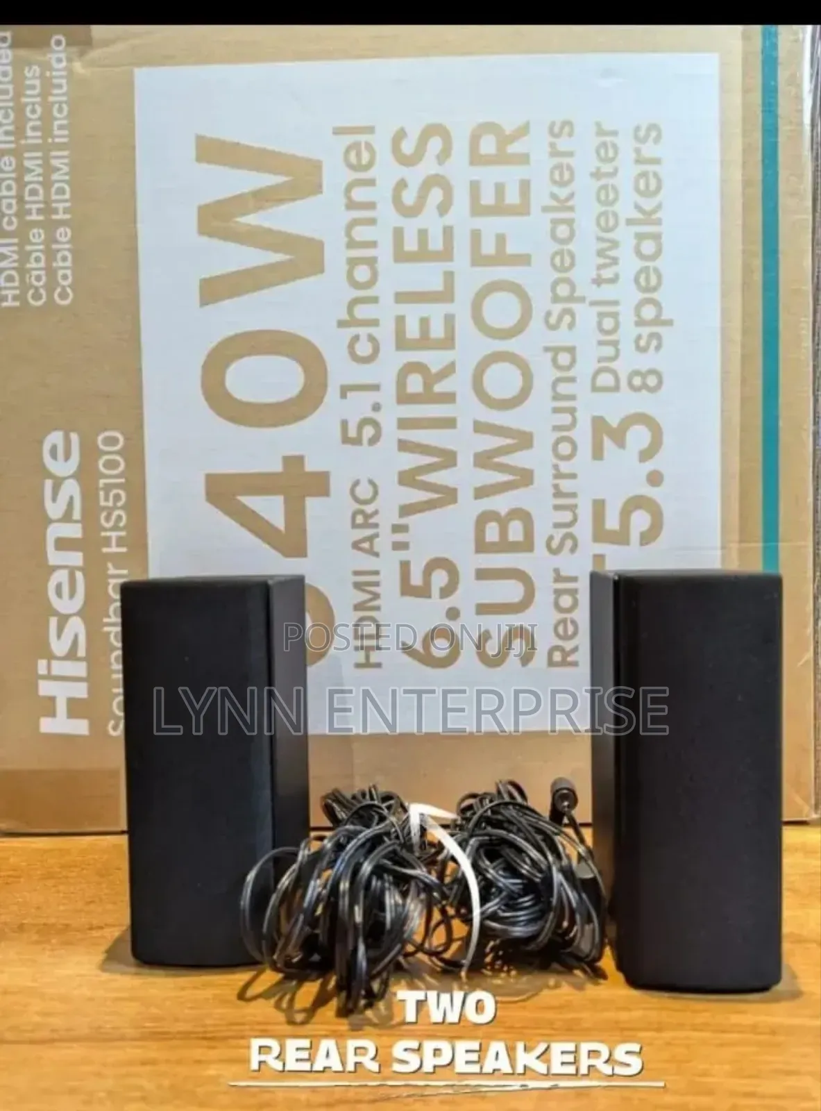Hisense 540watts Hs5100 Soundbar 5.1 Channel