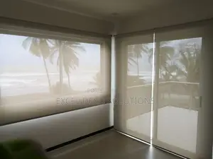 Sunscreen Roller Blinds With Elegant Modern Finish