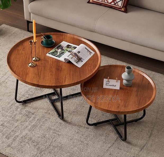 Center Table: Stylish Rustic Wooden Centre Table - thumbnail 12