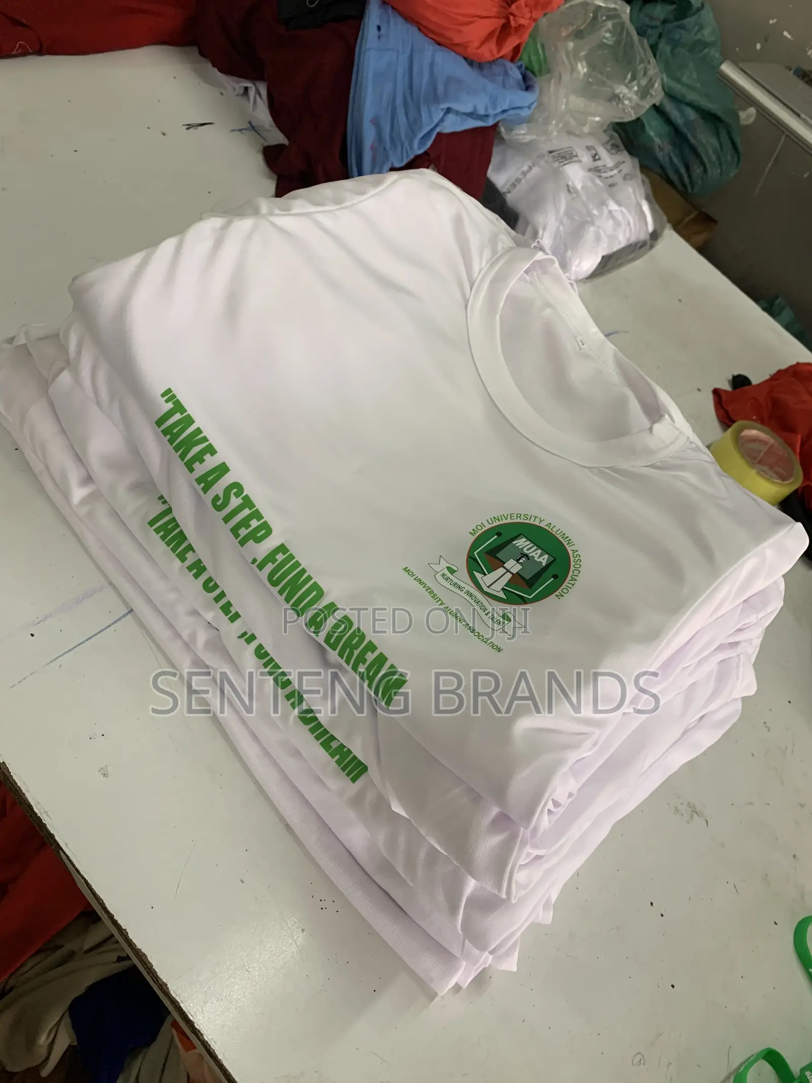 Polyester Round Neck T-Shirts