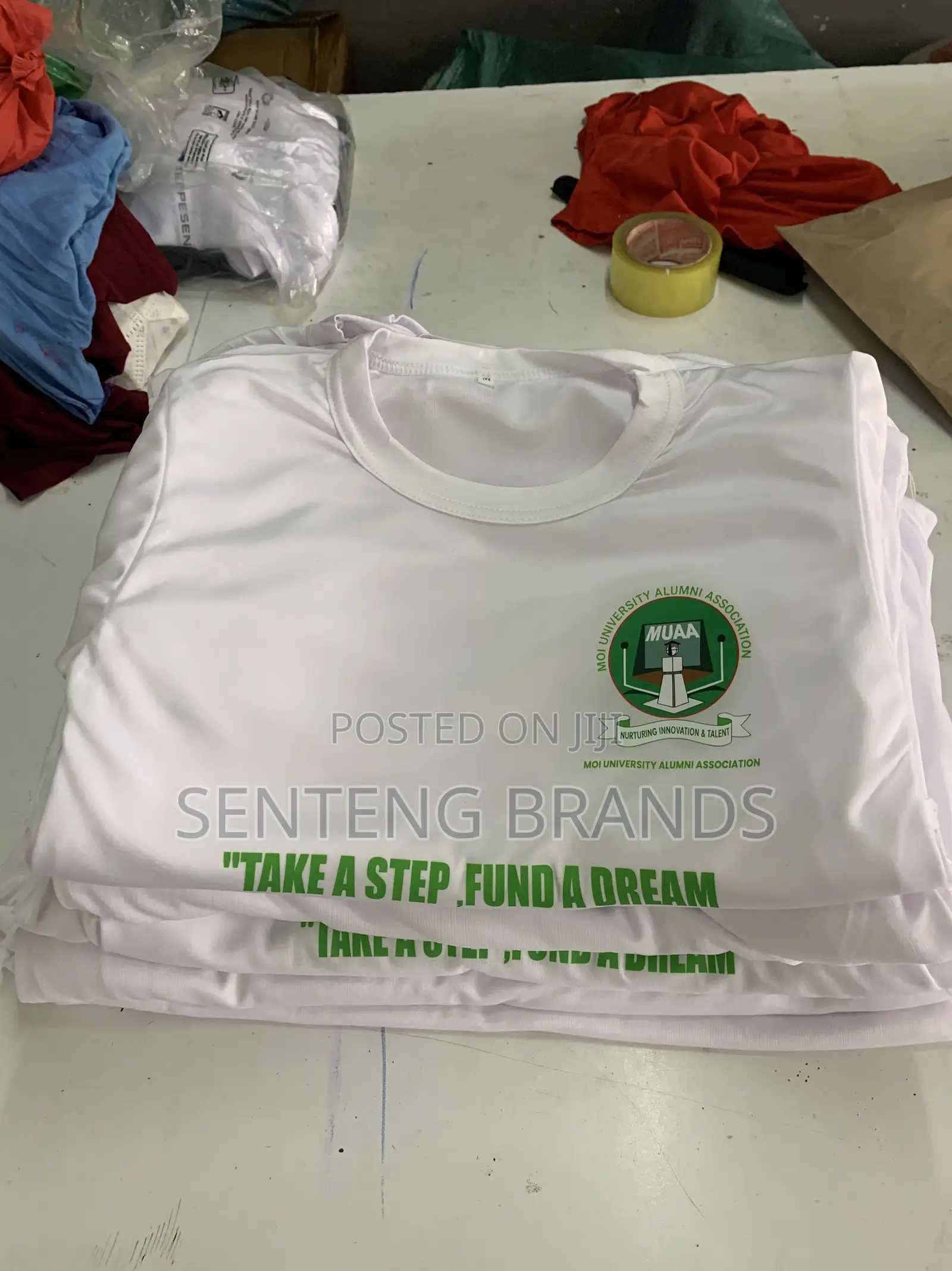 Polyester Round Neck T-Shirts