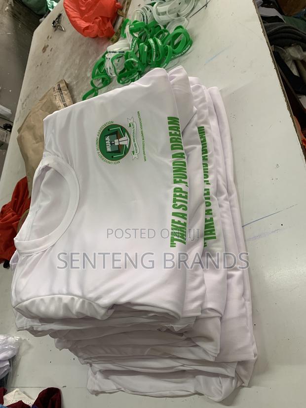 Polyester Round Neck T-Shirts - thumbnail 2
