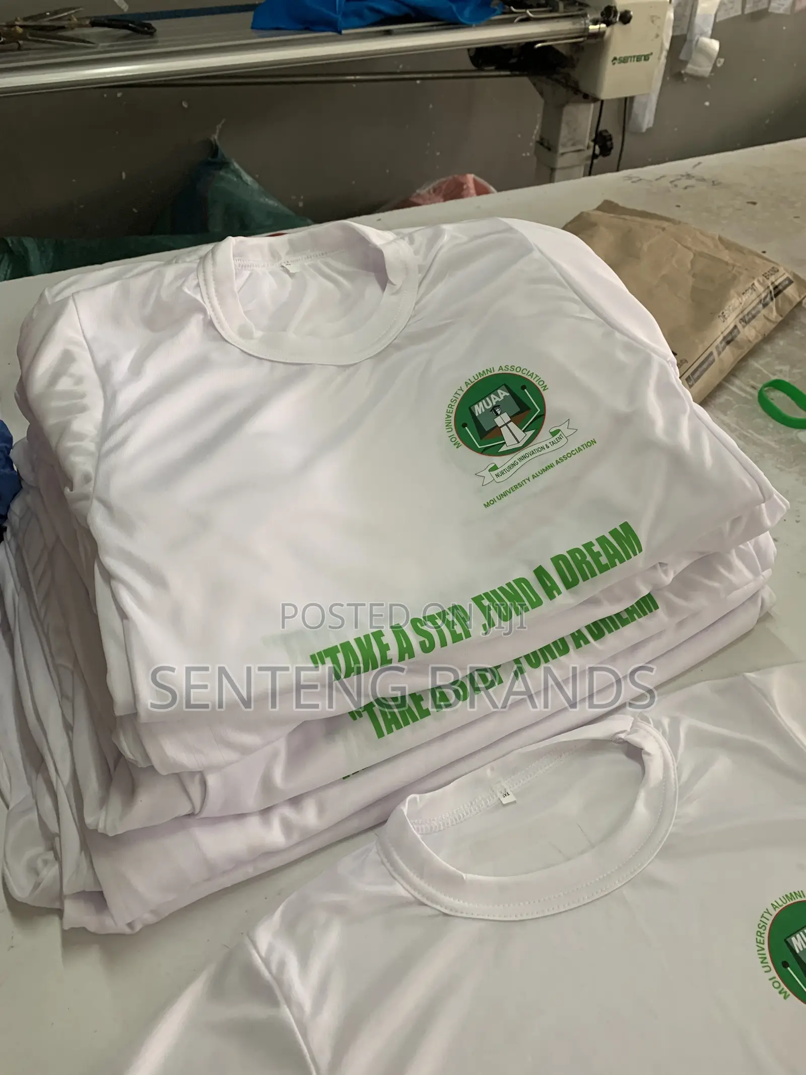 Polyester Round Neck T-Shirts