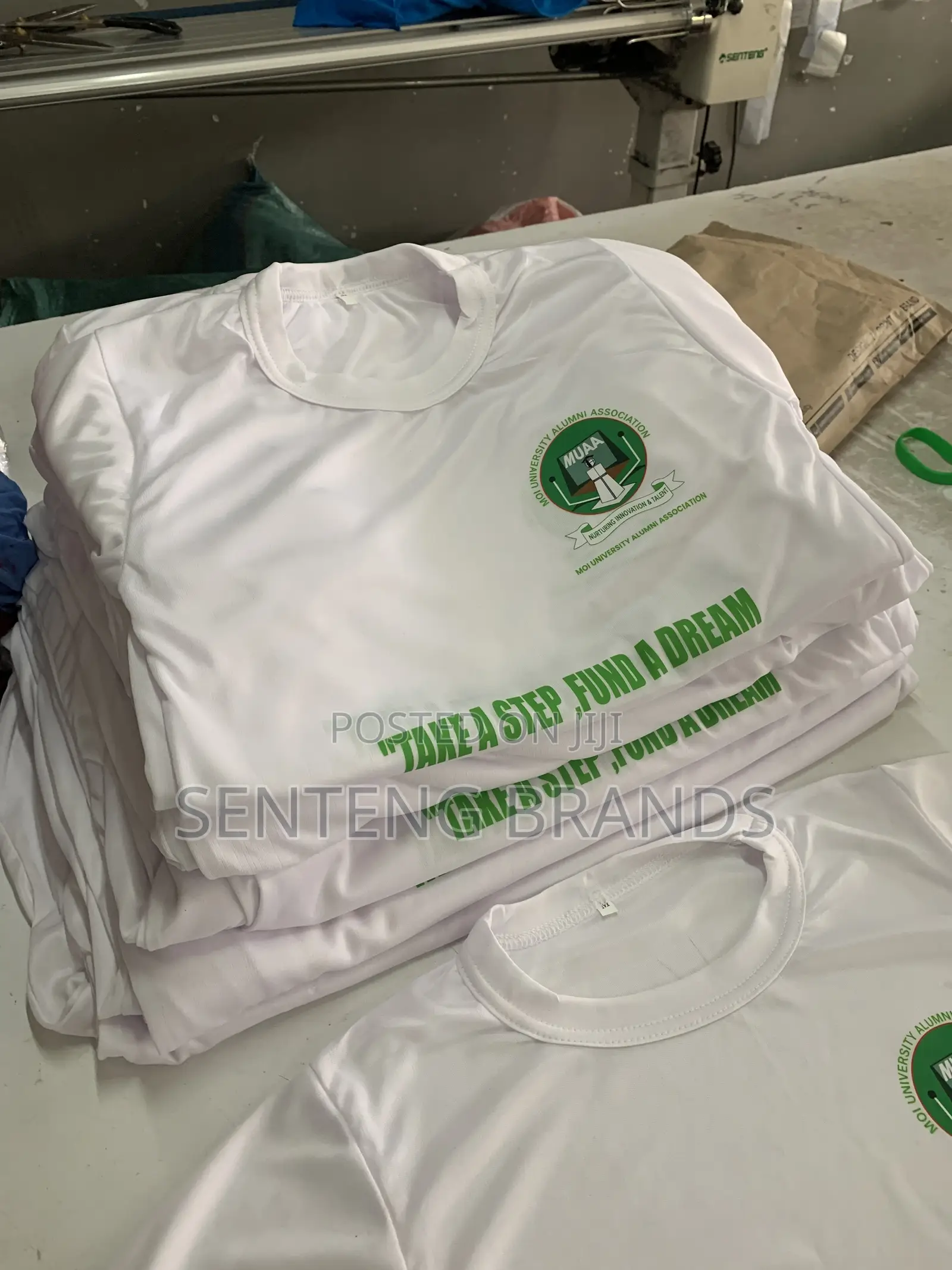Polyester Round Neck T-Shirts