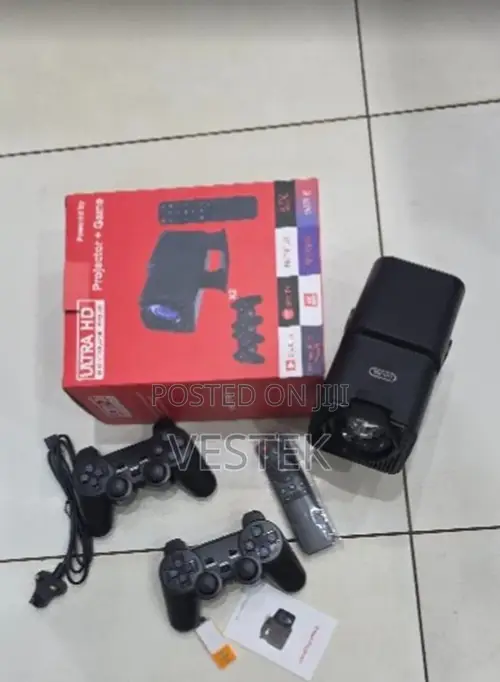 Hy320 Android 11 Projector With Gaming Console for Movies Gaming