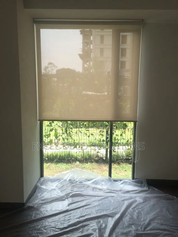Sunscreen Roller Blinds – Elegant Light Filtering Solution