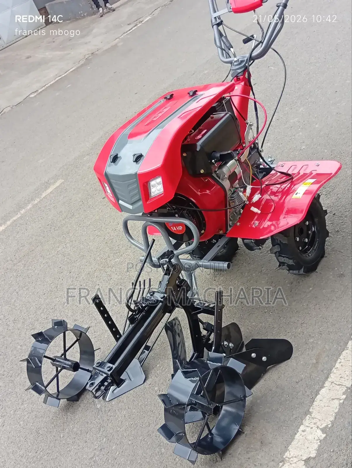 Fuel Efficient Power Tiller