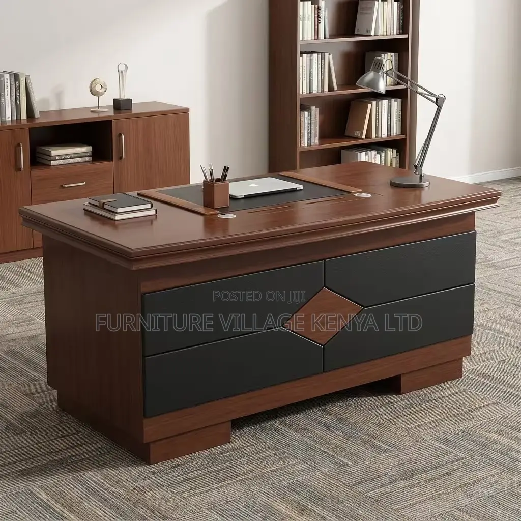 1.2 Meters Mahogany Advanced Office Desk