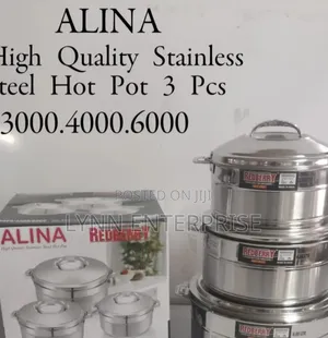 Redberry Premium Range Of Stainless Steel Insulated Hotpot : Alina