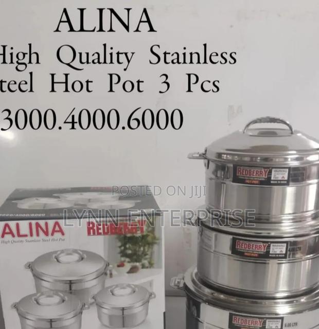 Redberry Premium Range Of Stainless Steel Insulated Hotpot : Alina