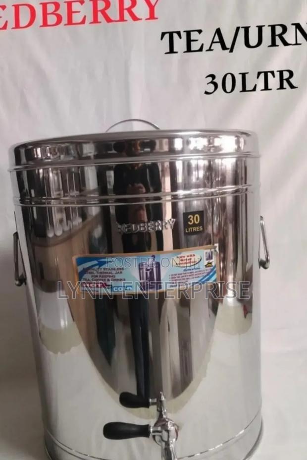 Redberry Premium Range S.Steel Insulated Tea Urn : 30 Ltr