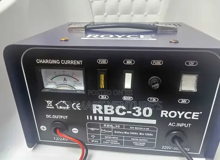 Royce Battery Charger 12v and 24v