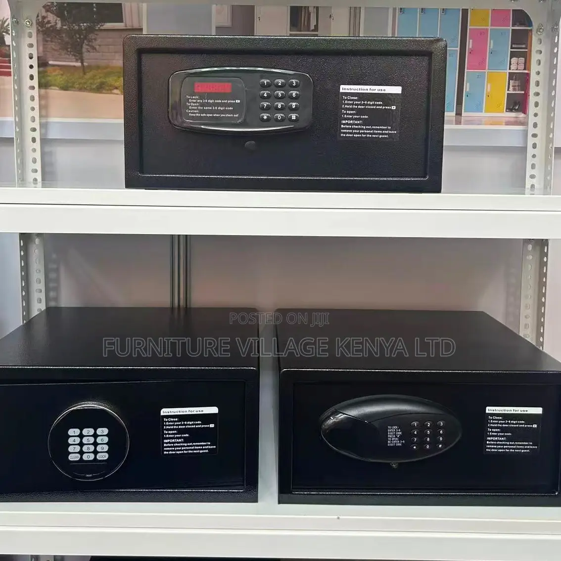 Digital Laptop-Size Fireproof Safe Box