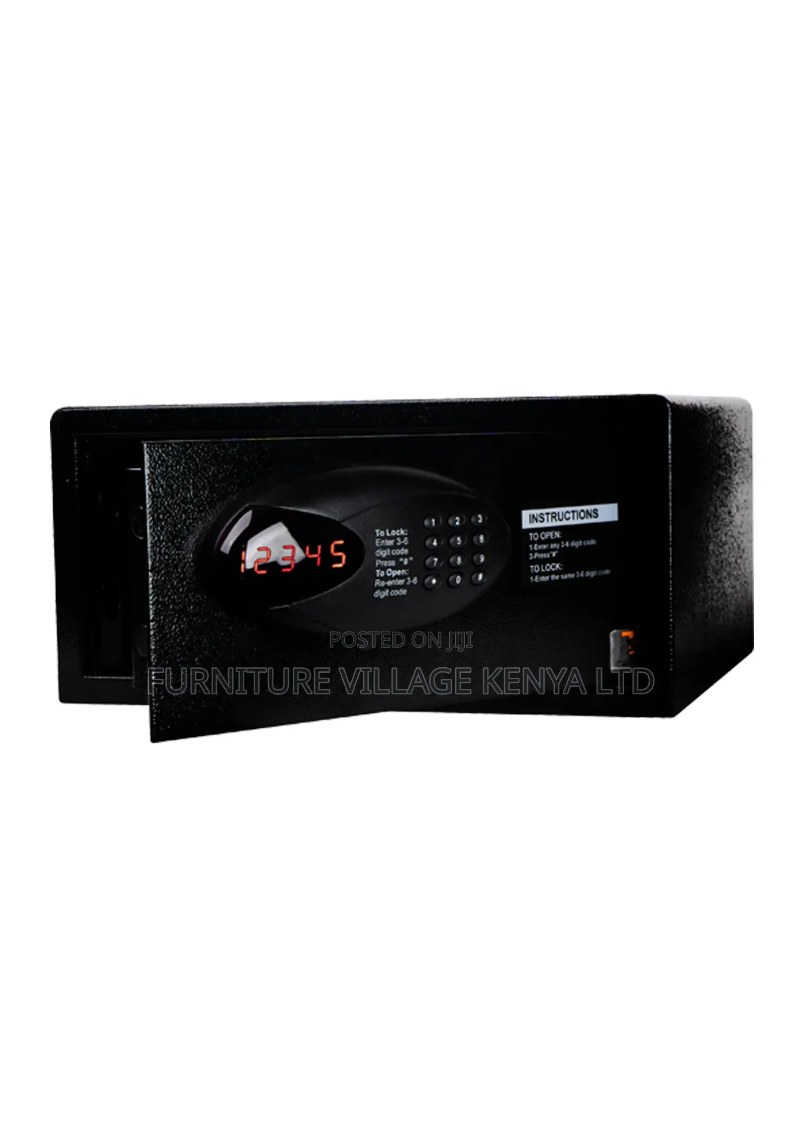 Digital Laptop-Size Fireproof Safe Box