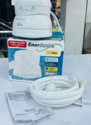 Enerbras Enerducha 3t Instant Shower Head for Salty Water