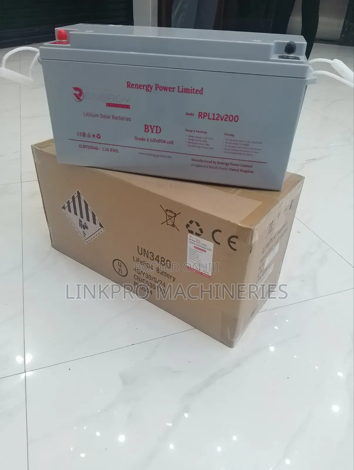 Renergy Power Limited Lithium Battery 12v
