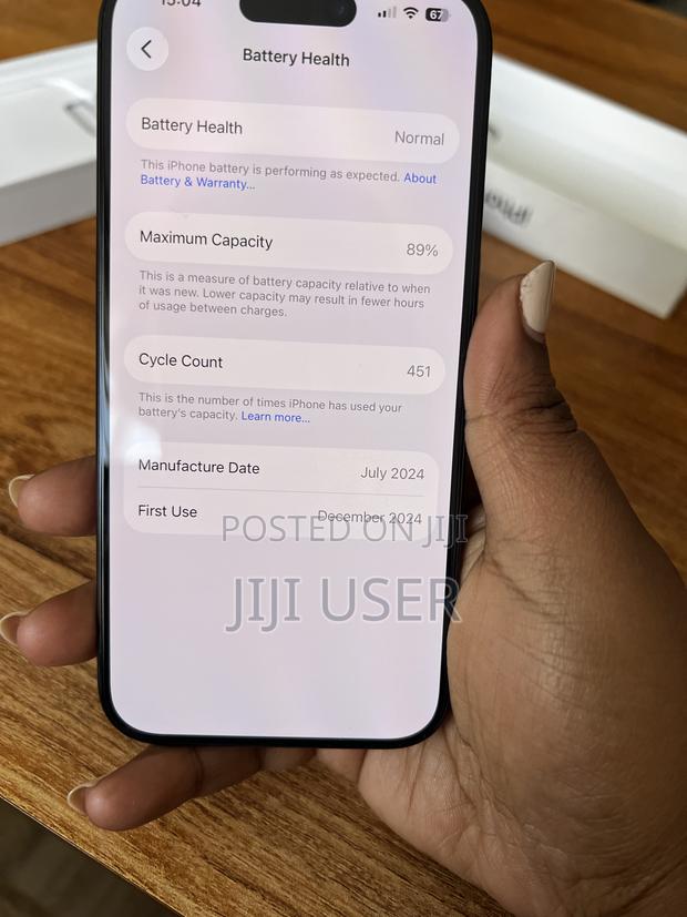Apple iPhone 15 Pro 256 GB Black - thumbnail 6